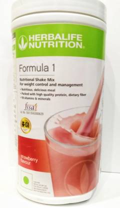 HERBALIFE Formula 1 Shake Mix Strawberry Flavor 500g For Waight Loss Plant-Based Protein