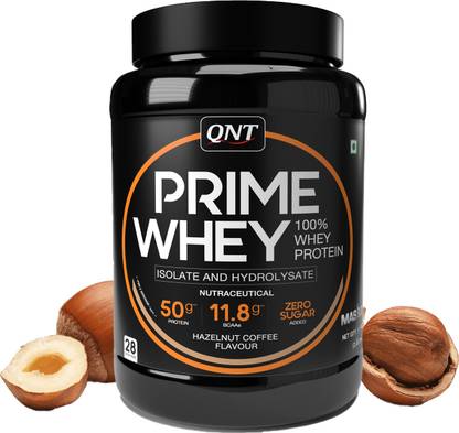 QNT Prime Whey, 100% Pure Whey Protein with whey Isolate for Lean Muscles Whey Protein