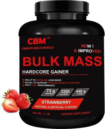 CBM BULK MASS GAINER FOR MUSCLE AND WEIGHT GAIN Weight Gainers/Mass Gainers