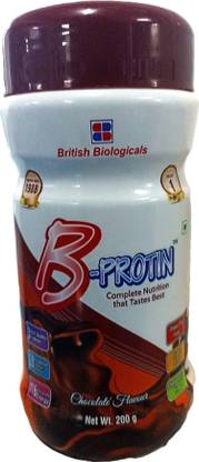 B-Protin Nutritional Supplement - 200 g (Chocolate) Protein Blends