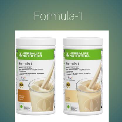 HERBALIFE Formula 1 Shake 2 Pieces Protein Shake All Flavor Weight Loss Protein Shake