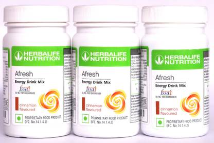 HERBALIFE AFRESH -CINNAMON COMBO TRIPAL Energy Bars