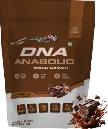 Muscle Garage DNA ANABOLIC MASS GAINER Weight Gainers/Mass Gainers