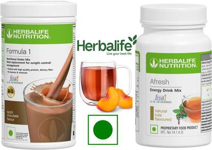 HERBALIFE Formula 1 Shake Mix 500g Afresh Energy Drink 50g Mix Protein Shake
