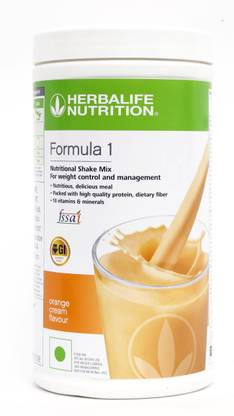 Herbalife Nutrition Formula 1 Nutritional Shake Mix -Orange Cream Flavor Protein Shake