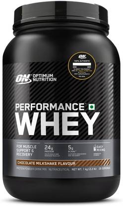 Optimum Nutrition (ON) Performance Whey Protein Powder, 24g Protein Whey Protein