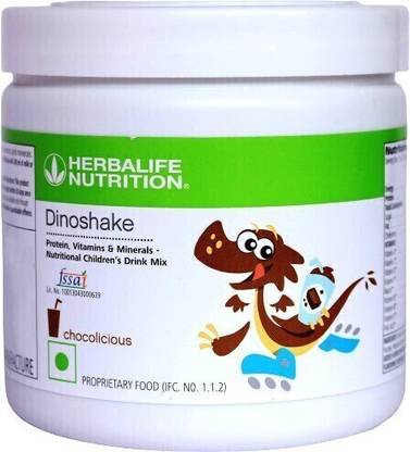Herbalife Nutrition Dinoshake Kids Drink Mix - Chocolate Flavor For Children Protein Blends