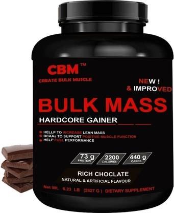 CREATE BULK MUSCLE BULK MASS PROTEIN 6.23LB Weight Gainers/Mass Gainers