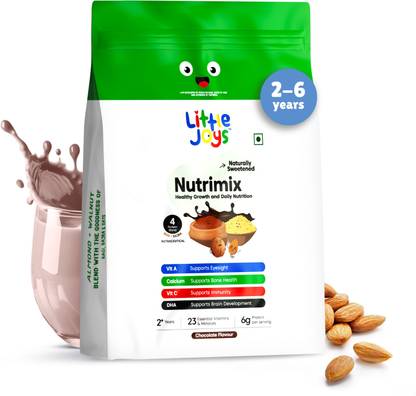 Little Joys Nutrimix for Kids 2-6 years | Chocolate Flavour | Better Immunity & Strength