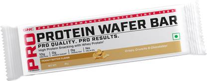 GNC Protein Wafer Bar | 10g Pure Whey Protein Snack Protein Bars