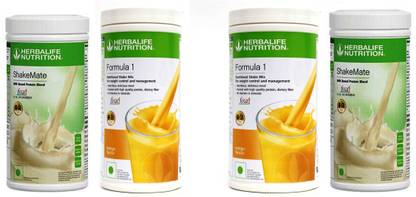 HERBALIFE FORMULA1 MANGO + MANGO & SHAKEMATE 2 PIECES Plant-Based Protein
