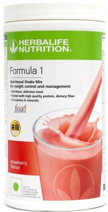 HERBALIFE Weight Loss Single Pack Formula 1 Strawberry Plant-Based Protein