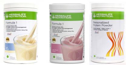 HERBALIFE FORMULA1 KULFI + ROSE KHEER + PROTEIN POWDER 400 GRAM Protein Blends