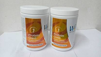Well PROTEIN CREST (500g each) pack of 3 Protein Blends