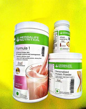 Herbalife Nutrition F1 SHKE MIX-ROSE KHEER,PROTEIN POWDER-200GM AND CINNAMON Protein Shake