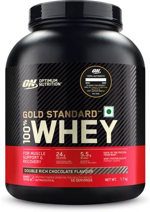 Optimum Nutrition (ON) Gold Standard 100% Powder - Primary Source Isolate Whey Protein