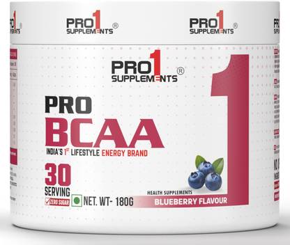 Pro1 Supplements PRO BCAA Supplement Energy Drink for Pre Workout for Men and Women BCAA