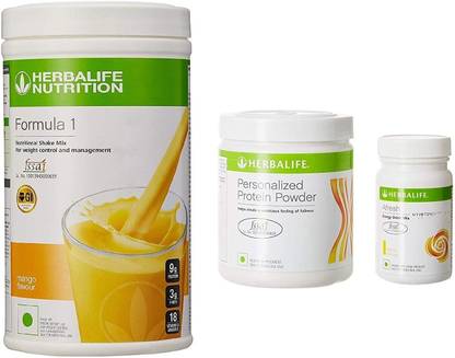 Herbalife Nutrition Herbalife Nutrition F 1 Mango F 3 Protein Powder and Afresh Ginger Protein Shake