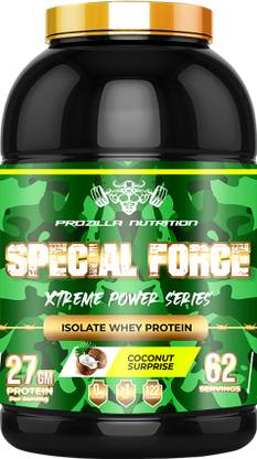Prozilla Nutrition Isolate |116 Kacl Energy Per Serving | 2 kg Coconut Surprise Weight Gainers/Mass Gainers
