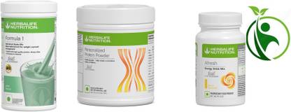 HERBALIFE formula one shake paan protien powder 200gm with afresh lemon Protein Shake
