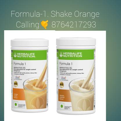 HERBALIFE Formula 1 Shake 2 Pieces Protein Shake All Flavor Weight Loss Protein Shake