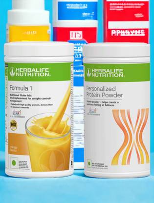HERBALIFE F1 SHAKE MIX-MANGO AND PP-400GM (PACK OF 2) Protein Shake