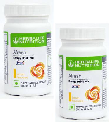 Herbalife Nutrition ENERGY DRINK MIX AFRESH LEMON 50g 2PCS Energy Bars