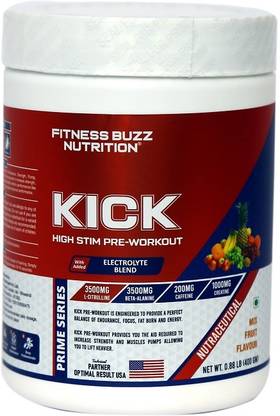 FB Nutrition Fitness Buzz I Kick High I Stim Pre Workout