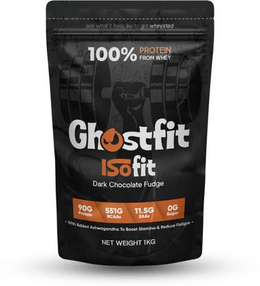Ghostfit IsoFit Whey Protein Isolate 31.5g Protein With Added Ashwagandha Whey Protein