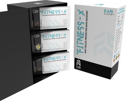 Fab Sports FITNESS-X pro athletes premium isolate Whey Protein