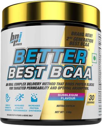 BPI Sports Better Best BCAA 300g (Bubblegum) Whey Protein