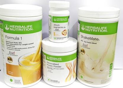 HERBALIFE Formula1 Mango 500g Shakemate 500g Protine 200g & Afresh Ginger 50g Protein Blends
