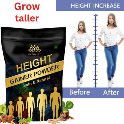 INTIMIFY Height growth powder, Height increase medicine, Height badhane dawai Whey Protein