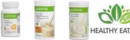 HERBALIFE AFRESH-CINNAMON,F-1 BANANA,SHAKEMATE Protein Shake