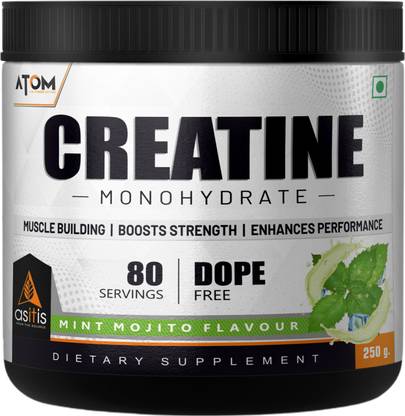 AS-IT-IS Nutrition ATOM Creatine Monohydrate - 80 Servings| Creatine