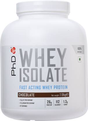 phd Isolate Whey Protein Powder 26g Protein Easy Digesting Isolate Whey Protein