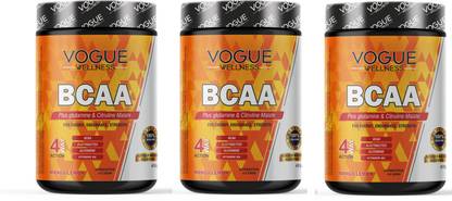 vogue Wellness Advance BCAA Supplement for Instant Energy & Endurance Mango lemon P3 BCAA