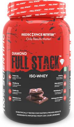Redscience Nutrition FULL STACK™ Diamond ISO Whey Protein