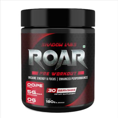 Shadow Labs Roar Pre Workout Hard Formula Pre Workout