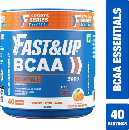 FAST&UP BCAA Supplement- Pre/Post Workout Supplement For Muscle Recovery & Endurance BCAA