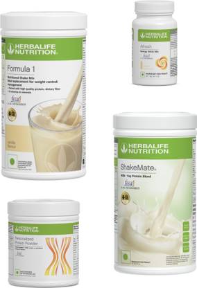 HERBALIFE Formula1 Vanila 500g Protine 200g Shakemate 500g Energy Drink Ginger Afresh 50g Plant-Based Protein