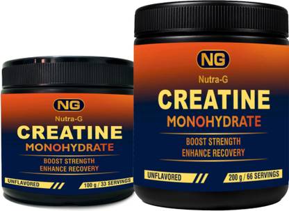 Nutrag Nutra-G Creatine Monohydrate combo pack 200 g & 100 g Creatine