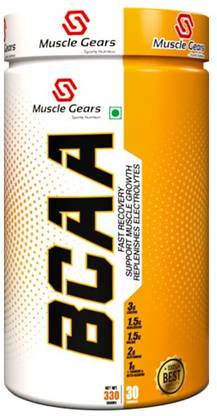 Muscle Gears BCAA 30 Serving 330gm Black Currant with Mint BCAA