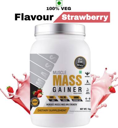 BUY THE WHEY Muscle Mass Gainer / Weight Gainer | 100% Genuine | For Adults Weight Gainers/Mass Gainers