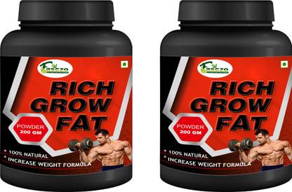 Fasczo Rich Grow Weight Gain Powder |Weight Gainer with Enzyme Blend, Protein Powder Weight Gainers/Mass Gainers
