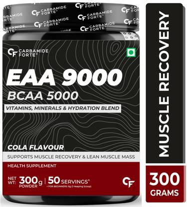 CARBAMIDE FORTE EAA (Essential Amino Acids Supplement) 9000mg Pre Workout Supplements with BCAA BCAA