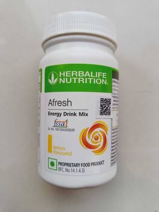 HERBALIFE Afresh Energy Dink Lemon Flavour Singe Pack.(50 gm) Energy Bars