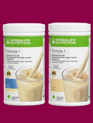 HERBALIFE F- KULFI SHAKE-VANILLA SHAKE PACK OF-2 Protein Shake