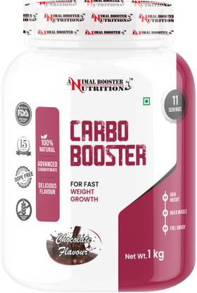 Animal Booster Nutrition Carbo Booster 1kg Weight Gainers/Mass Gainers