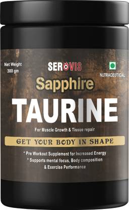 Serovis Taurine Powder for increased Energy Protein Blends Pre Workout